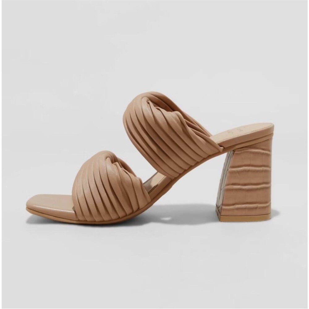 NWOT A New Day Jessa Mule Heels - Picture 6 of 7